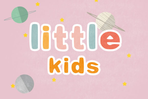 Little Kids Font: Friendly Design for Authentic Projects